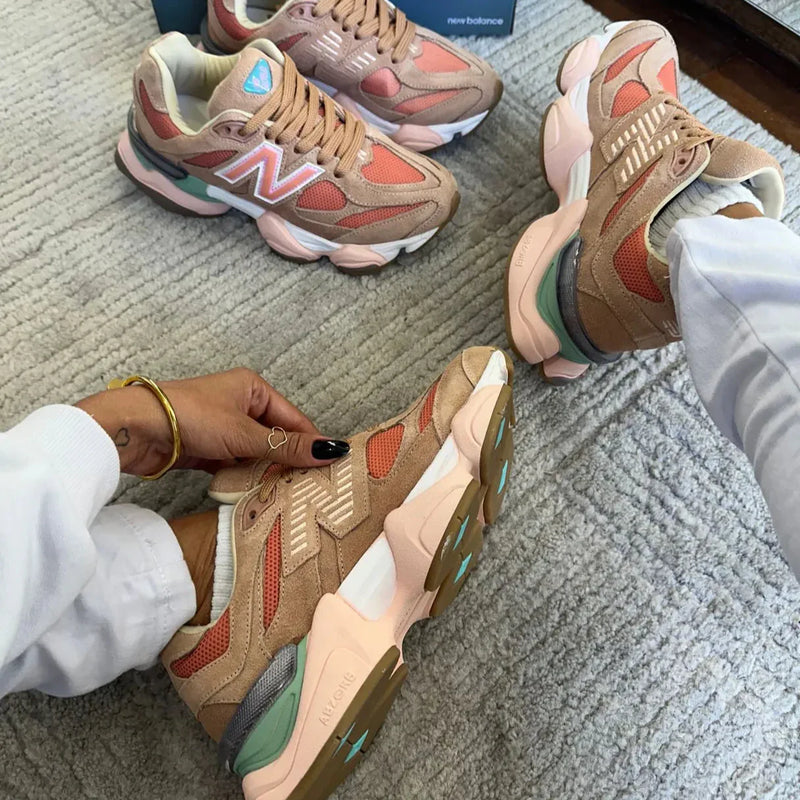 Tênis New Balance 9060 Feminino Marrom