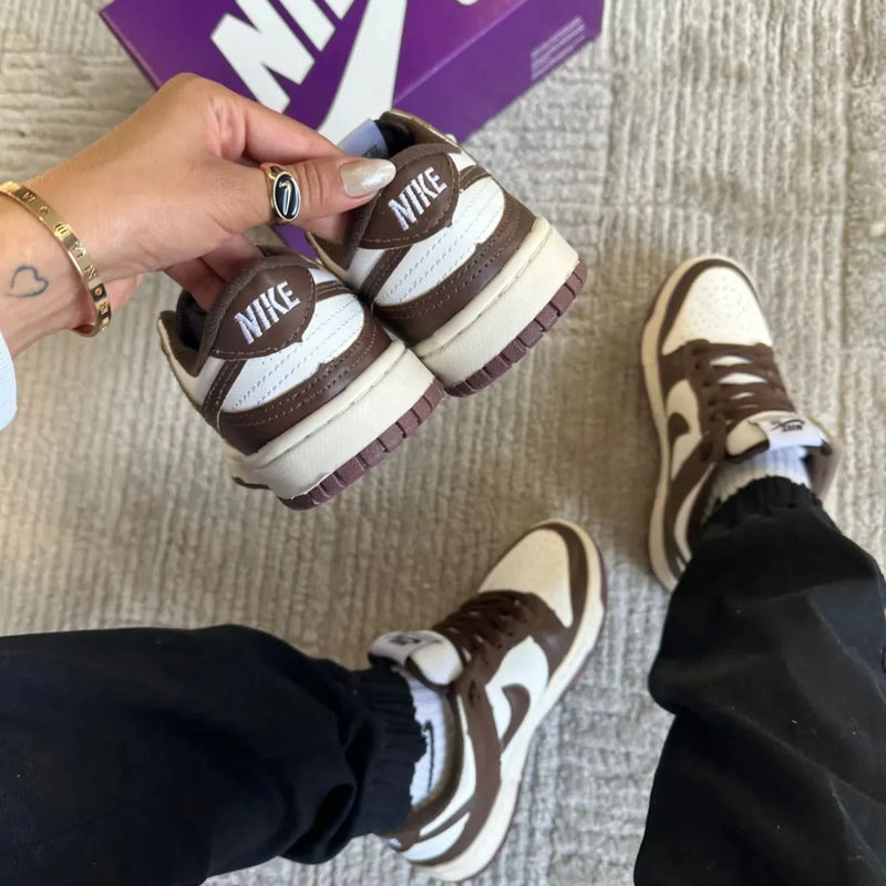 Tênis Nike Dunk Low Cacau